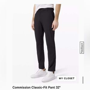 Lululemon Commission Pants - Black